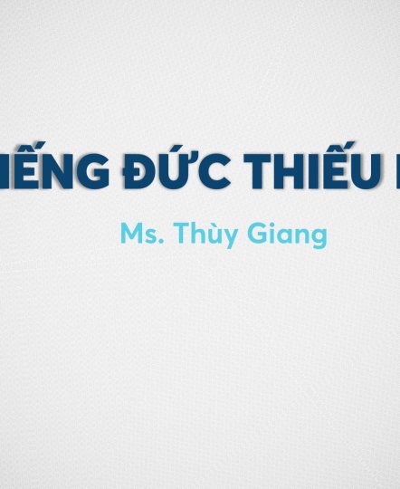 KHÓA HỌC TIẾNG ĐỨC THIẾU NHI 