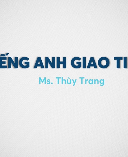 KHÓA HỌC TIẾNG ANH GIAO TIẾP 3 