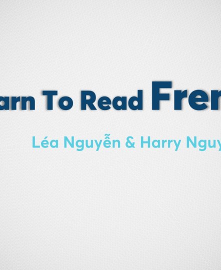 KHÓA HỌC READING FRECH 